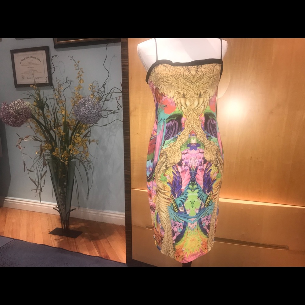 A Roberto Cavalli viscose dress